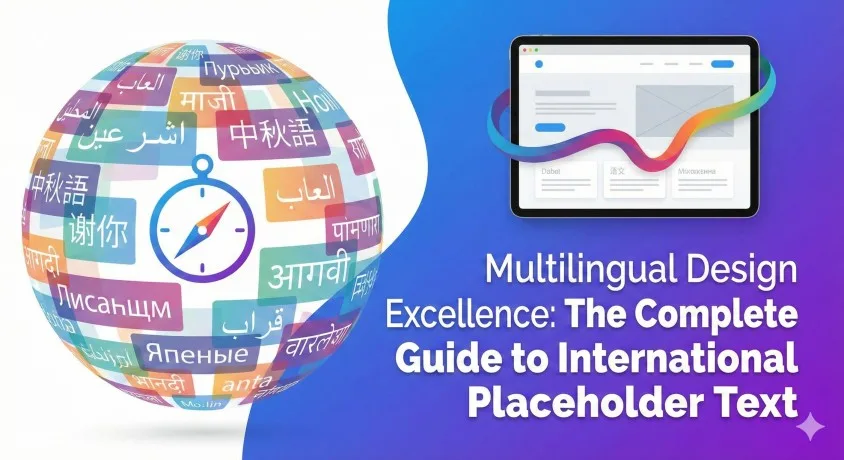 Multilingual Design Excellence: The Complete Guide to International Placeholder Text